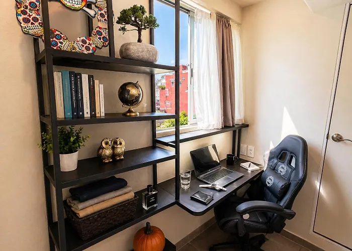 Apartment Individual Con Bano Privado A 3 Min Del Estadio Azteca-banorte Y Muy Cerca De Zona De Hospitales Mexico City