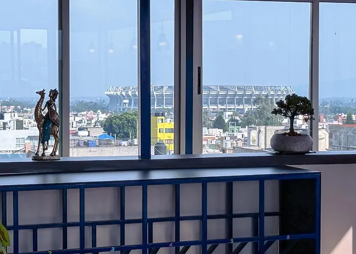 Individual Con Bano Privado A 3 Min Del Estadio Azteca-banorte Y Muy Cerca De Zona De Hospitales Apartment